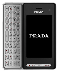 Zum schnelleren Erstellen von SMS, Kontakten und zur Eingabe von URLs besitzt das Prada Phone eine QWERTZ-Tastatur